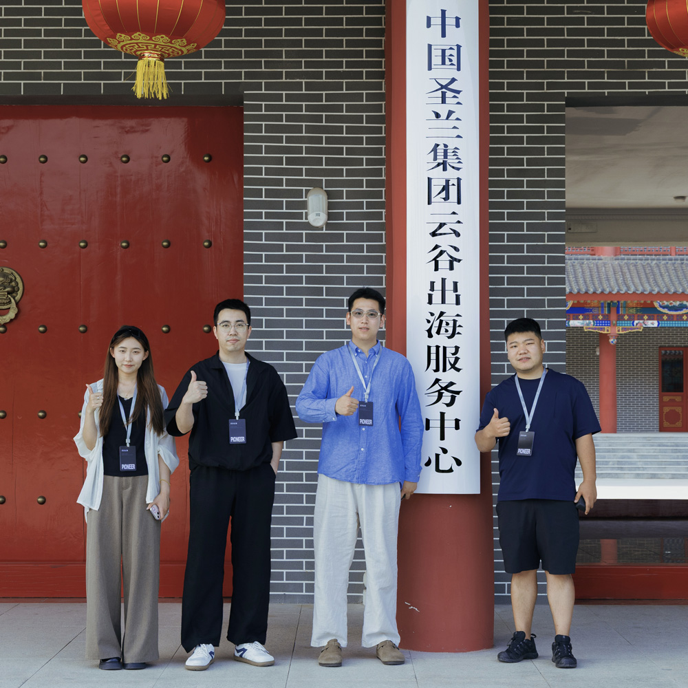 灵泽出海公司团队合照